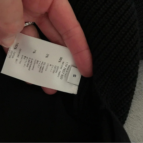 Givenchy Black, Red and White Striped Tie Waist Sweater Size S - Picture 7 of 10